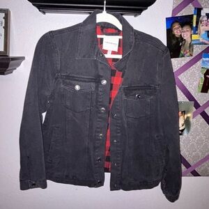Thread & Supply Black Jean Jacket